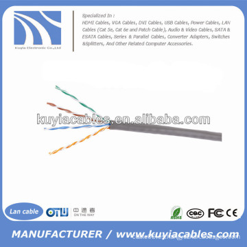 1000 pies / 305m gris cable UTP Cat5 Lan